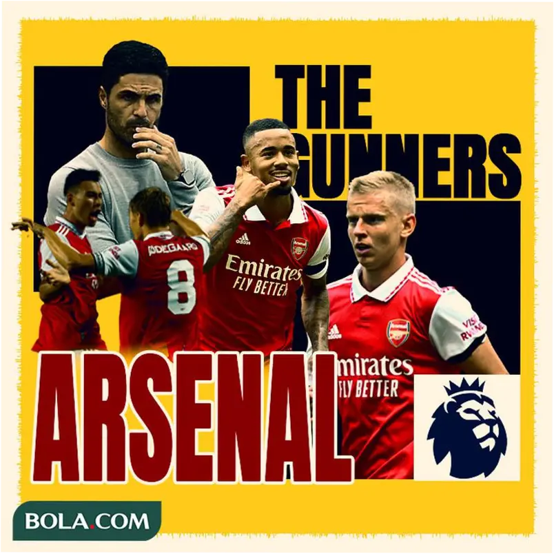 Arsenal FC: Perjalanan Menuju Puncak Klasemen Liga Inggris