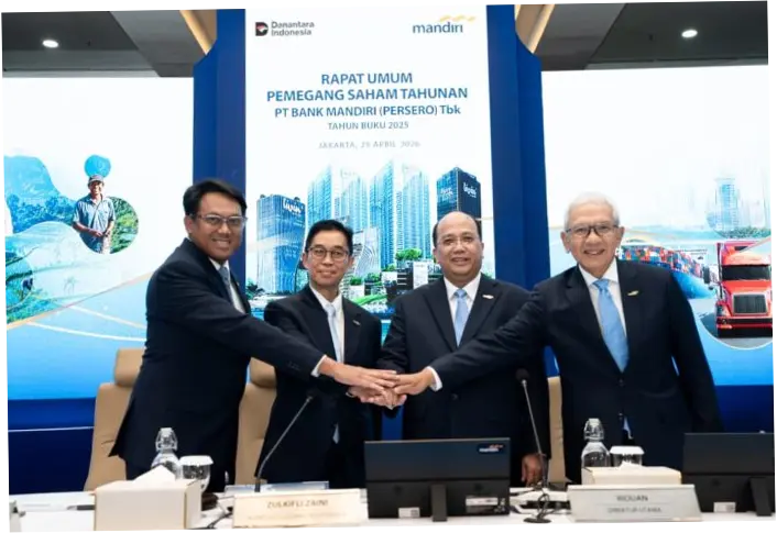 Bank Mandiri Bagikan Dividen Rp 44,47 Triliun, Berapa Yield yang Bisa Diperoleh?