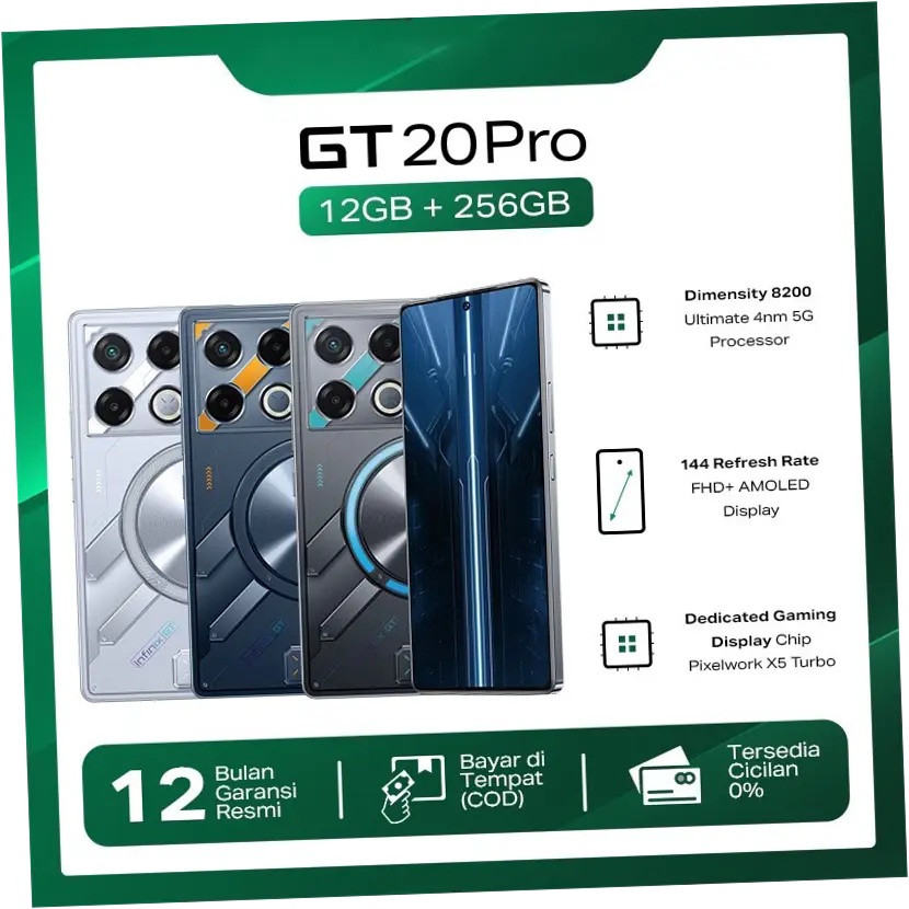Infinix GT 50 Pro: Ponsel Gaming Terbaru dengan Spesifikasi Tinggi