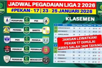 Jadwal Liga 2: Persipura vs Persiku Ditunda, Ini Jadwal Terbarunya