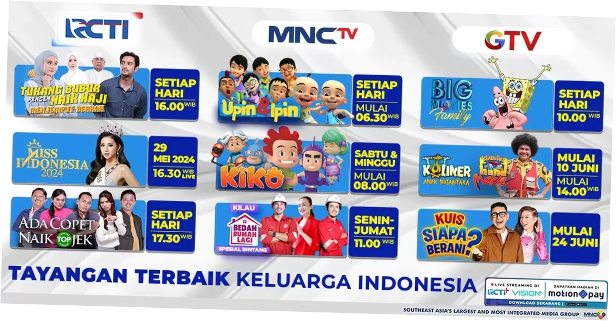 Live RCTI: Pilihan Hiburan Terbaik untuk Masyarakat Indonesia