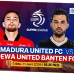 Madura United vs Dewa United: Pertarungan Sengit di Super League 2025/2026