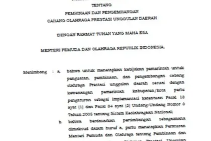 Pembinaan dan Pengembangan Olahraga di Indonesia: Tinjauan atas Seleknas PB INKANAS 2026 dan Strategi Prestasi