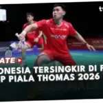 Piala Thomas 2026: Indonesia Tersingkir Usai Dikalahkan Prancis