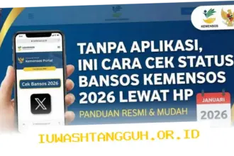 Cara Praktis Cek Status Bansos Kemensos Terbaru 2026 Lewat Website dan Aplikasi Resmi