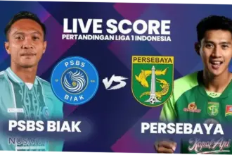Pertandingan Persebaya vs PSBS Biak: Prediksi, Susunan Pemain, dan Jadwal Siaran Langsung